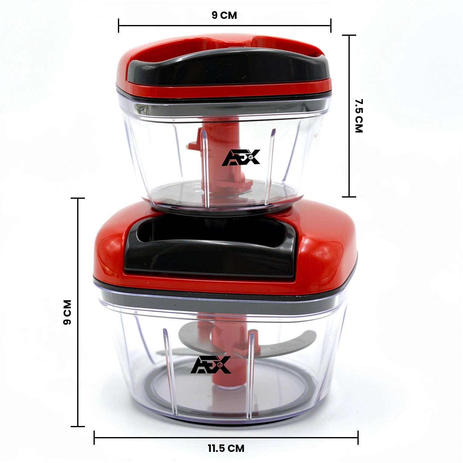 AEX Pull-String Hand Chopper 250ml + 550ml – Kitchen Glora