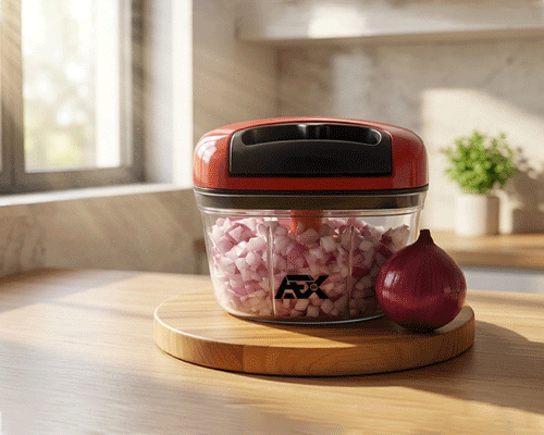 all products GIF banner, animated kitchen collection showcase featuring cookware, utensils, and tools for ecommerce promotions and ads