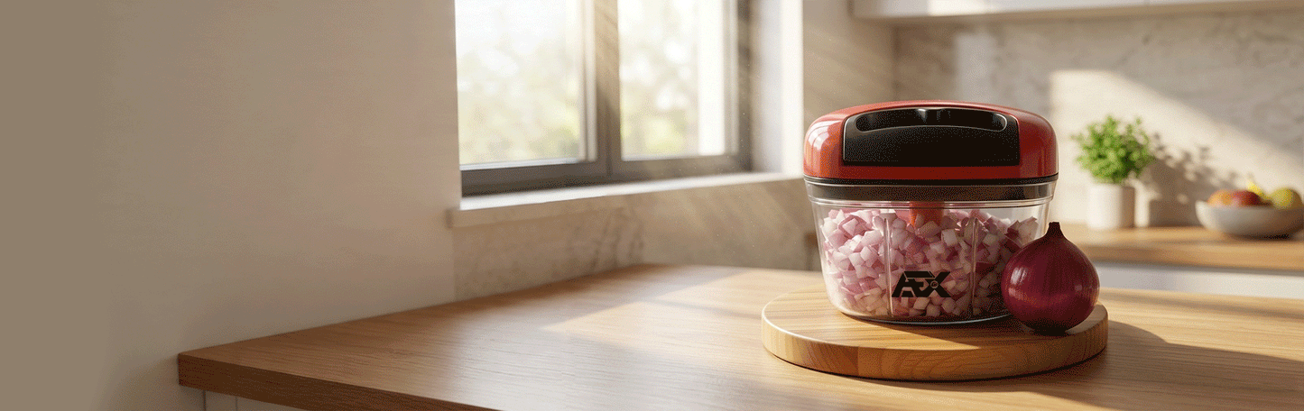 all products GIF banner, animated kitchen collection showcase featuring cookware, utensils, and tools for ecommerce promotions and ads