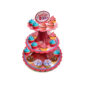 3 Tier Pink Dot Cupcake Stand Muffin Holder Cartoon Disney Birthday Kids Party Tree Rack1