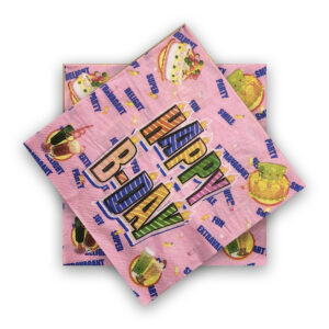 Happy Birthday Pink Disposable 2 Ply Paper Napkins Serviettes Occasion Party Tableware 1 1
