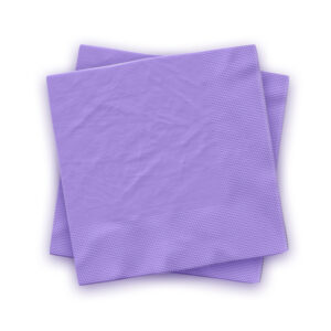 Plain Light Purple Disposable 2 Ply Paper Napkins Serviettes Occasion Party Tableware 1