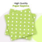 Polka Dot Light Green Disposable 2 Ply Paper Napkins Serviettes Occasion Party Tableware 2