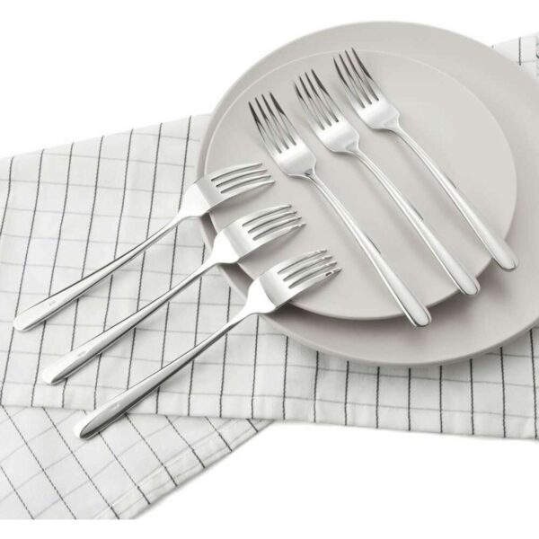 Dinner Forks Camri Stainless Steel Table Forks Heavy Duty Cutlery Forks Set C62-2 Pcs 