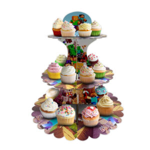 3 Tier Cake Stand Afternoon Tea Kids Party Wedding Muffin Cupcake Dessert Holder
