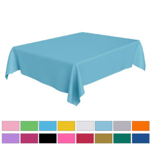 Baby Blue Plastic Tablecloths