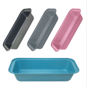 Blue Baking Tray 1.2L – Heavy Duty Rectangle Loaf & Cake Pan