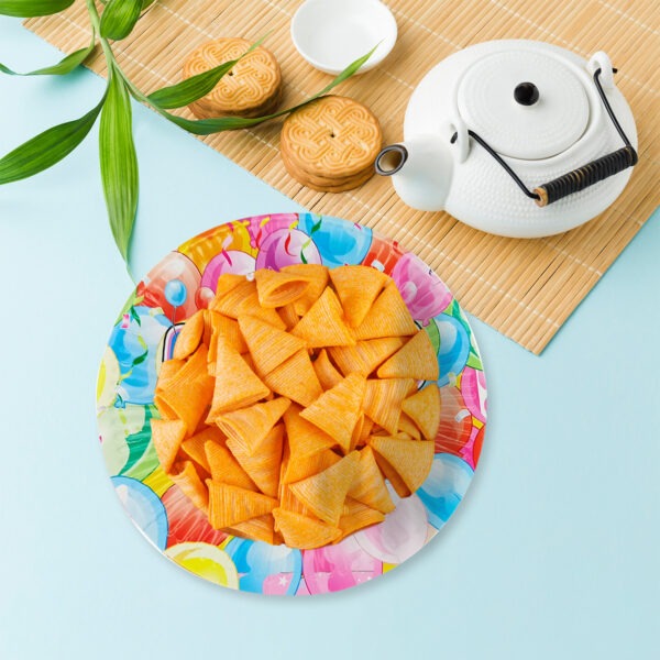 Party Pink Plates – 23cm Party Time Disposable Paper Plates