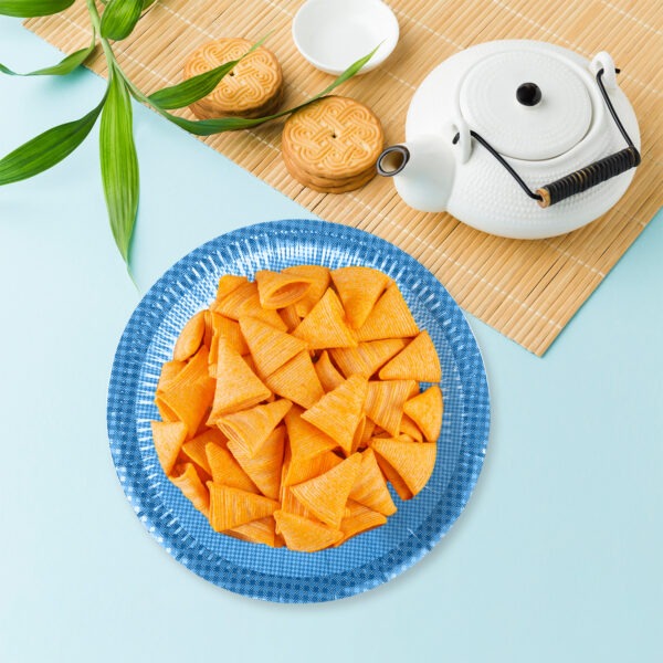 Blue Paper Plate – 23cm Baby Shower Disposable Party Plates