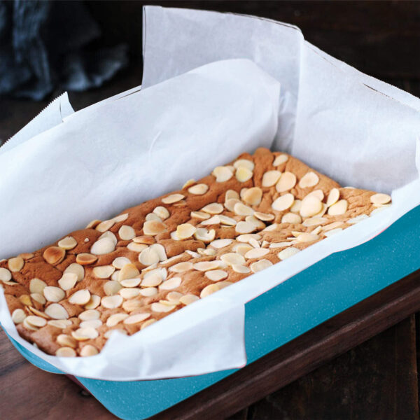 Blue Baking Tray 1.2L – Heavy Duty Rectangle Loaf & Cake Pan