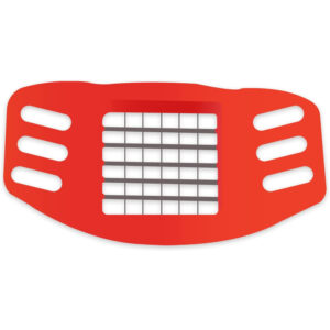Red Potato Chips Cutter – Durable French Fries & Vegetable Slicer
