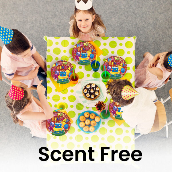 23cm Red Happy Birthday Cake Paper Plates – Disposable Partyware