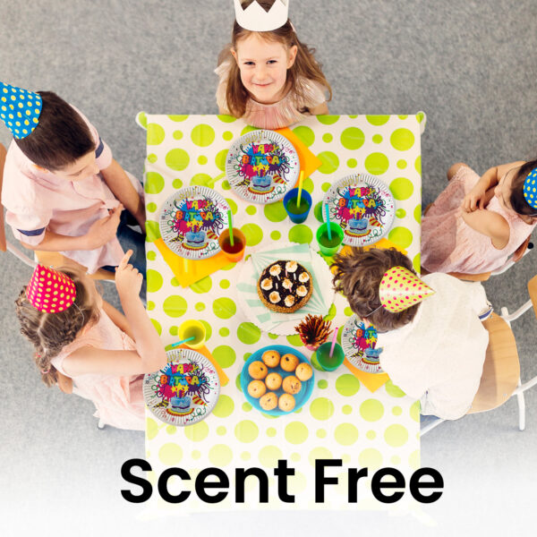 AEX White Happy Birthday Cake Paper Plates