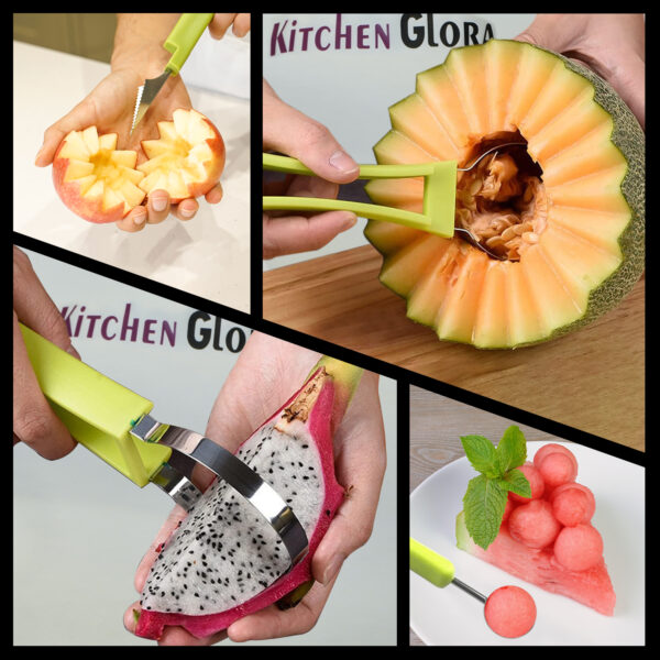 4 in 1 Fruit carving Tools