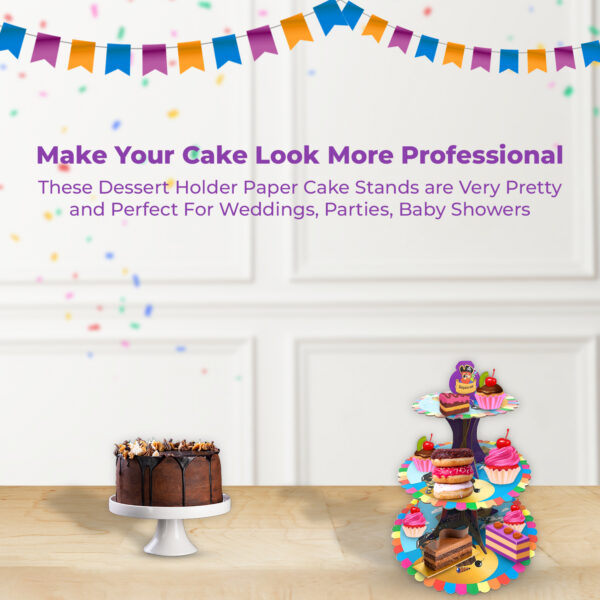 Best 3 Tier Cake Stand Cardboard – Pirate-Themed Cupcake Display