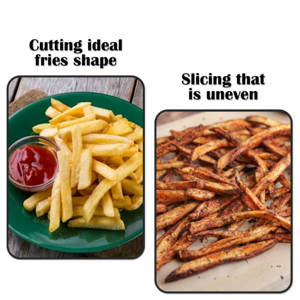 AEX Orange French Fries Potato Chips Cutter