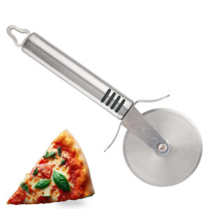 Stainless Steel Wheel Pizza Cutter – Ergonomic Sharp Pizza Tool