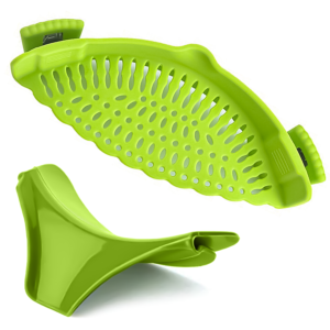 AEX Clip on Strainer With Soup Funnel