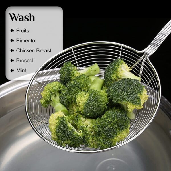 AEX Stainless Steel Ladle Spider Skimmer