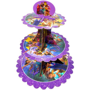3 Tier Magic Family Cardboard Cupcake Stand