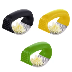 AEX Garlic Press | Stainless Steel Garlic Crusher | Garlic Mincer Rocker