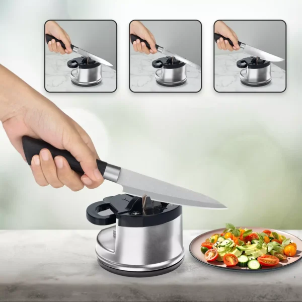 AEX Metal Knife Sharpener For All Knives and Serrated Blades