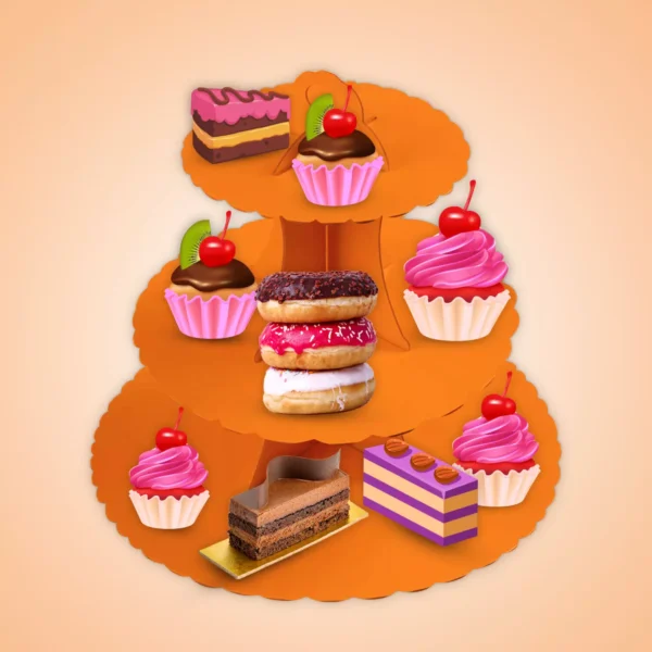 Solid Cupcake stand Truffle sugar candy Muffin dessert