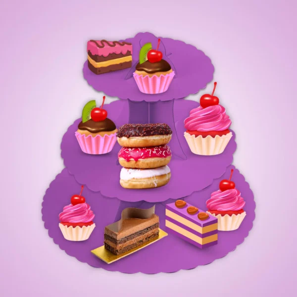 Solid Cupcake stand Truffle sugar candy Muffin dessert