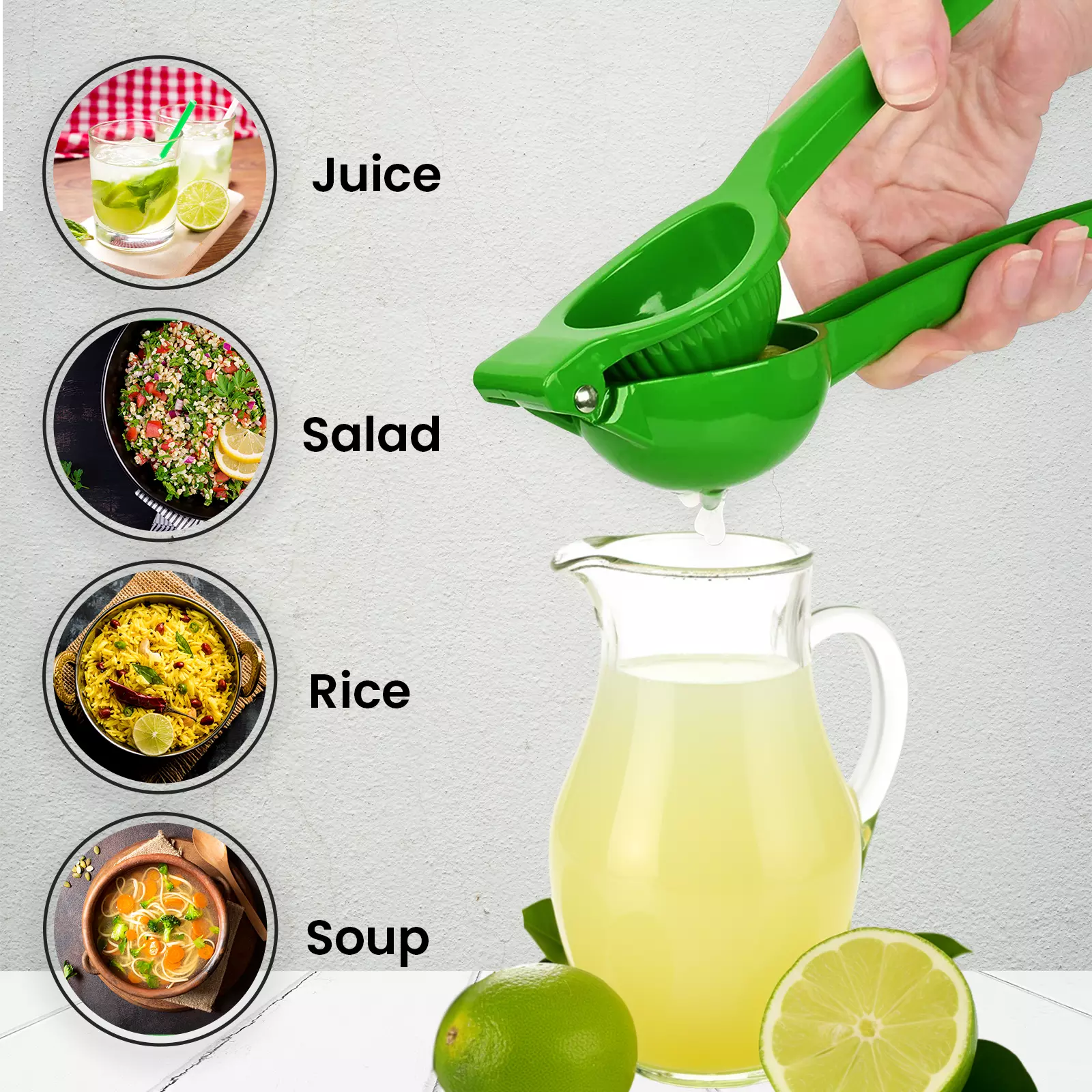 AEX Manual Lemon Squeezer Fruit Juicer Kitchen Tool