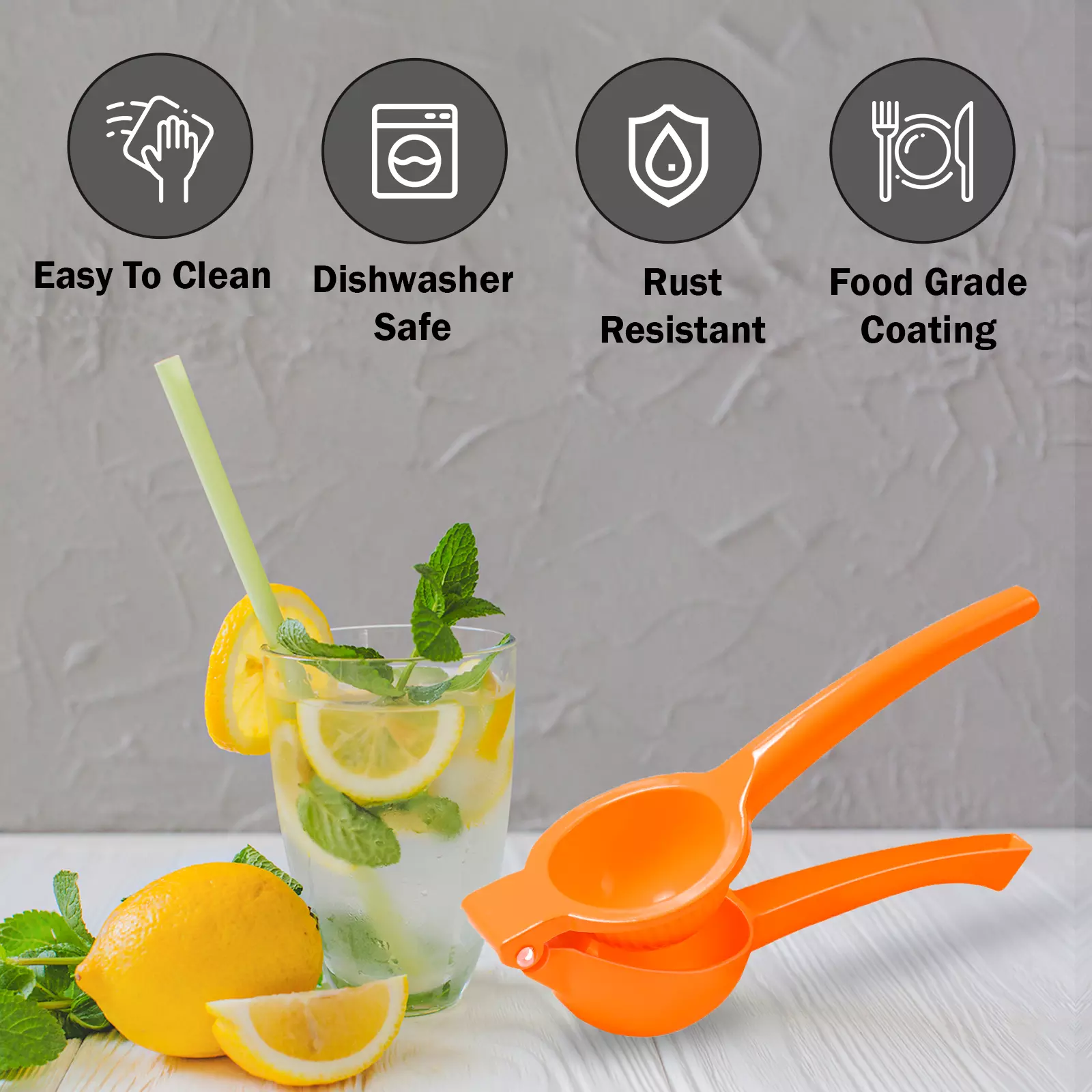 AEX Manual Lemon Squeezer Fruit Juicer Kitchen Tool